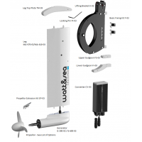 Watt & Sea - Hydro Generator -Leg Top Plate - TM-03